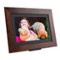 Brookstone - PhotoShare Friends and Family Smart Frame 8" - Espresso-Angle_Standard