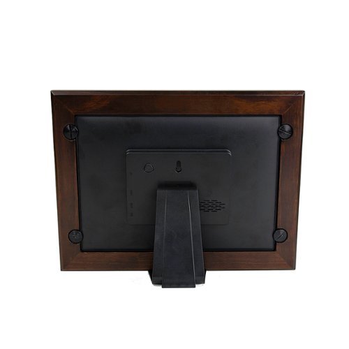 Brookstone PhotoShare Friends and Family Smart Frame 8 - Espresso SHOP ONLINE