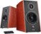 Edifier - R2000DB Powered Bluetooth Bookshelf Speakers, Computer Speakers - 120W RMS Optical Input - Near-Field Studio Monitors - Wood/Black-Front_Standard