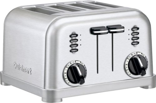 Cuisinart - 4-Slice Metal Classic Toaster - Silver