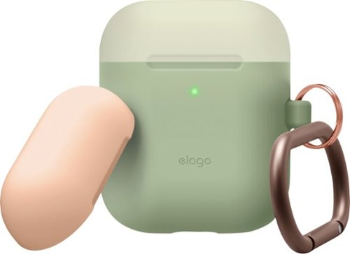 Elago - Duo Hang Case for Apple AirPods - Pastel Green