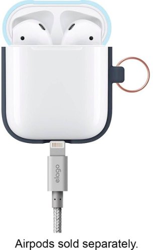 Elago Duo Hang Case for Apple AirPods - Jean Indigo HOW TO BUY
