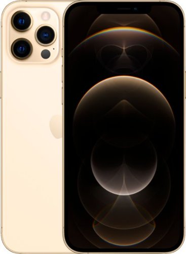 Apple - iPhone 12 Pro Max 5G 512GB - Gold (T-Mobile)-Front_Standard 