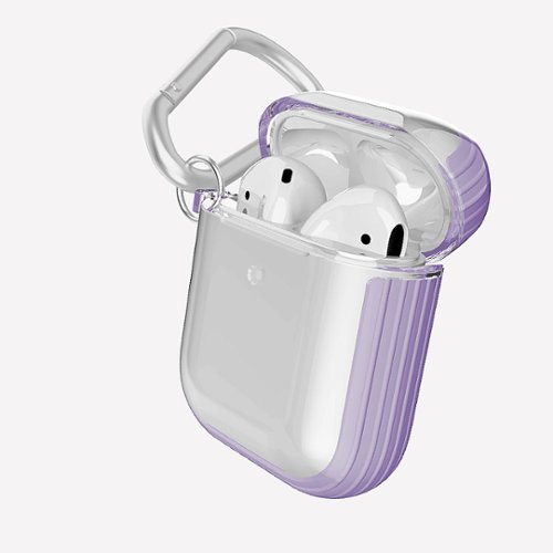 Raptic - Clear for AirPods - Clear / Purple