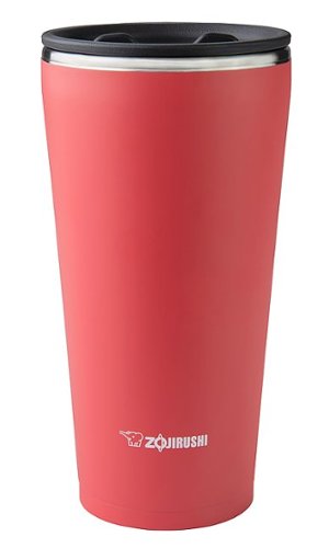 Zojirushi - 15 oz Stainless Steel Tumbler with Tea Leaf Filter - Coral Pink