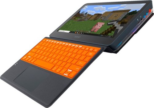 KANO Kano PC - 11.6 Kids Touch-Screen Laptop & Tablet - 1.10 GhZ Processor - Windows 10 - 4GB Memory - 64GB Storage - Black WORLDWIDE DELIVERY