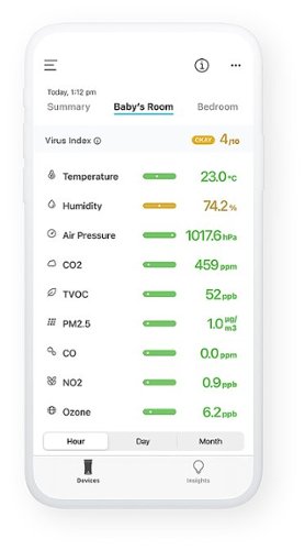 uHoo Smart Indoor Air Quality Monitor - White HOW TO BUY