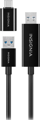 Insignia™ 6' USB 3.0 File Transfer Cable - Black WHERE TO BUY