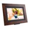 Brookstone - PhotoShare Friends and Family Smart Frame 10.1" - Espresso-Angle_Standard