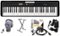 Casio - CT-S200BK 61-Key Premium Keyboard Package - Black-Front_Standard