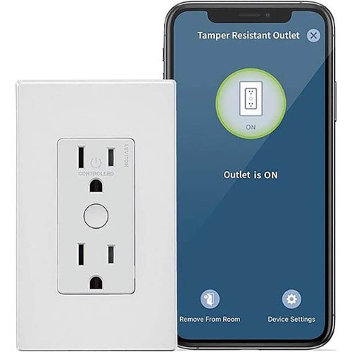 Leviton Decora Smart WiFi Tamper Resistant - White GLOBAL SHIPPING