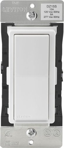 Leviton - Decora Smart Z-Wave Switch - White
