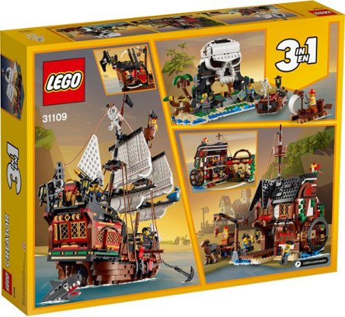 LEGO Creator 3in1 Pirate Ship 31109 WORLDWIDE DELIVERY