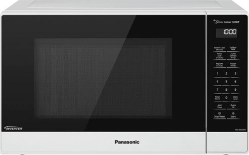 Panasonic - 1.2 Cu. Ft. 1200 Watt SN65KW Microwave with Inverter and Genius Sensor - White