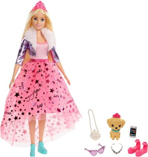 Barbie Deluxe Princess Adventure Doll - Pink