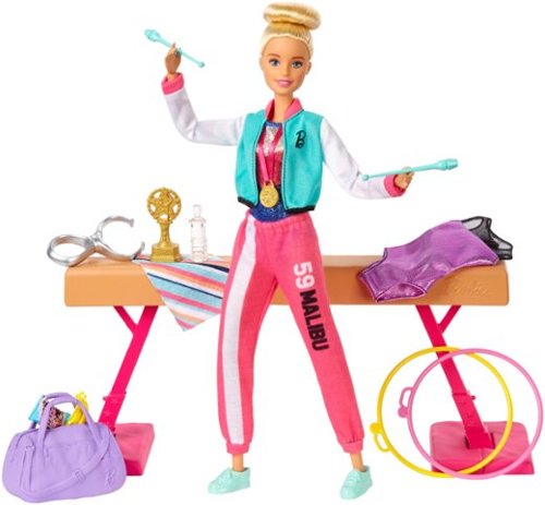 Barbie Gymnastics Playset WORLDWIDE DELIVERY