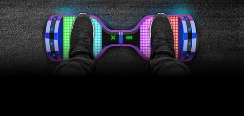 Hover-1 - Astro LED Light Up Electric Self-Balancing Scooter w/6 mi Max Operating Range & 7 mph Max Speed - Iridescent-Alt_View_Standard_17 