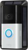 Mountable Solar Kit for Ring Video Doorbell 3 and Video Doorbell 3 Plus - Black-Front_Standard