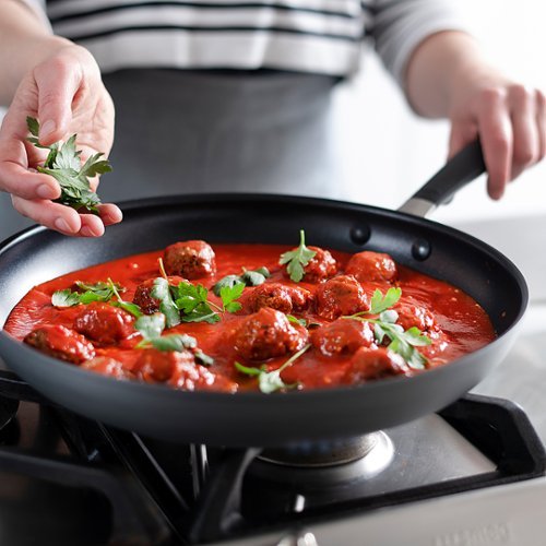 OXO - Sartén redonda Good Grips antiadherente de 8 - Gris