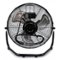 NewAir - 3000 CFM 18” High Velocity Portable Floor Fan with 3 Fan Speeds and Long-Lasting Ball Bearing Motor - Black-Front_Standard