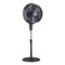 NewAir - Outdoor Misting Fan and Pedestal Fan, Cools 500 sq. ft. with 3 Fan Speeds and Wide-Angle Oscillation - Black-Angle_Standard
