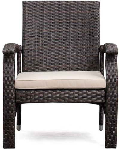 Patio Sense - Miles Outdoor Square Wicker 3 Piece Patio Set - Mocha-Alt_View_Standard_19 
