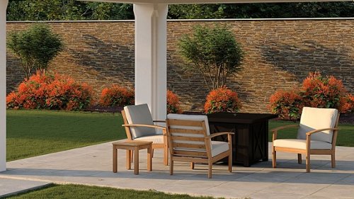 Patio Sense - Lio Wooden Outdoor Patio Lounge Chair - Brown-Alt_View_Standard_17 