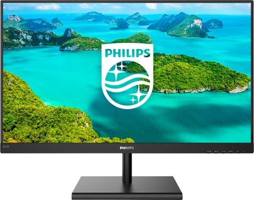 Philips - E-Line 241E1S 23.8" IPS LED FHD FreeSync Monitor (HDMI, VGA) - Black