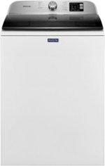 Maytag - 4.8 Cu. Ft. Top Load Washer with Deep Fill Option - White - Front_Standard
