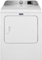 Maytag - 7.0 Cu. Ft. Gas Dryer with Moisture Sensing - White-Front_Standard