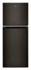 Whirlpool - 11.6 Cu. Ft. Top-Freezer Counter-Depth Refrigerator with Infinity Slide Shelf - Black Stainless Steel-Front_Standard