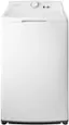 Front. Insignia™ - 3.7 Cu. Ft. High Efficiency 12-Cycle Top-Loading Washer - White.