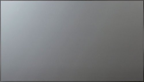 Optoma - ALR101e 100-inch High Performance Projector Screen with Ambient Light Technology - Black-Front_Standard 