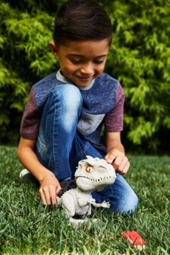 Jurassic World JW Feeding Frenzy Indominus Rex - White GLOBAL SHIPPING
