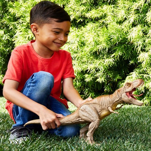 Jurassic World Epic Roarin' Tyrannosaurus Rex - Brown HOW TO BUY