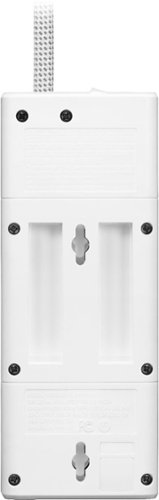 Insignia™ 4 Outlet/3 USB 1200 Joules Surge Protector Strip - White HOW TO BUY