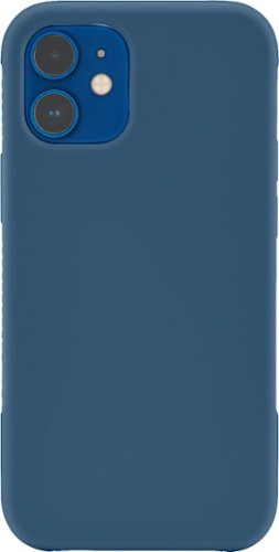 Platinum™ - Dual-Layer Protective Phone Case for iPhone® 12 mini - Blue
