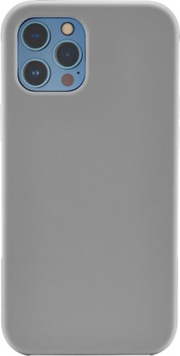 Platinum™ - Dual-Layer Protective Phone Case for iPhone® 12 Pro Max - Gray
