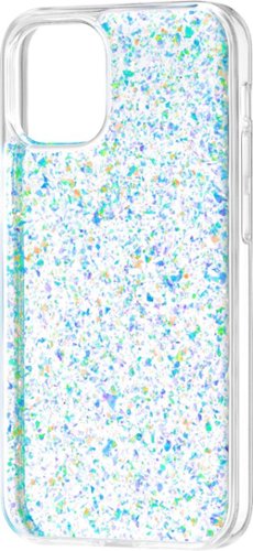 Platinum™ Hard-Shell Case for Apple iPhone 12 mini - Clear/Glitter HOW TO BUY
