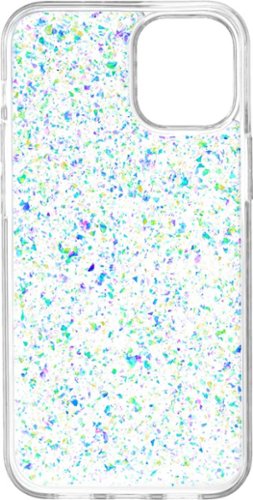 Platinum™ Hard-Shell Case for Apple iPhone 12 mini - Clear/Glitter BUY ONLINE