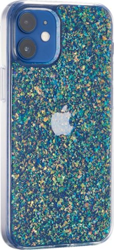 Platinum™ Hard-Shell Case for Apple iPhone 12 mini - Clear/Glitter WORLDWIDE DELIVERY