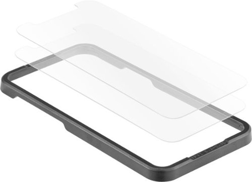 Insignia™ Tempered Glass Screen Protector for iPhone 12 Pro Max (2 Pack) - Clear GLOBAL SHIPPING