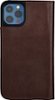 Platinum™ - Genuine Leather Wallet Folio for iPhone® 12 and iPhone® 12 Pro - Brown-Front_Standard