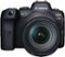 Canon - EOS R6 Mirrorless Camera with RF 24-105mm f/4L IS USM Lens - Black-Front_Standard