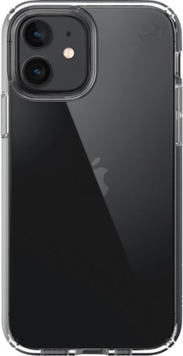 Speck - Presidio Perfect-Clear Case for Apple iPhone 12/12 Pro - Clear