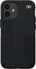 Speck - Presidio2 Grip Case for Apple® iPhone® 12 Mini - Black/White-Front_Standard