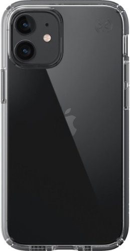 Speck - Presidio Perfect-Clear Case for Apple® iPhone® 12 Mini - Clear/Clear