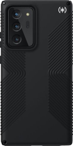Speck - Presidio2 Grip Case for Samsung Note 20 Ultra - Black/Black/White