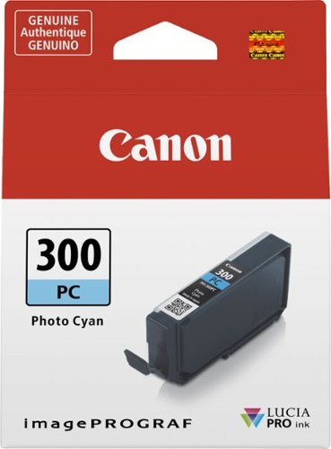 Canon - PFI-300 Ink Cartridge - Photo Cyan