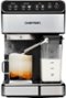 Chefman 6-in-1 Digital 15-Bar Pump Espresso Machine with Integrated Milk Frother - Stainless Steel-Front_Standard